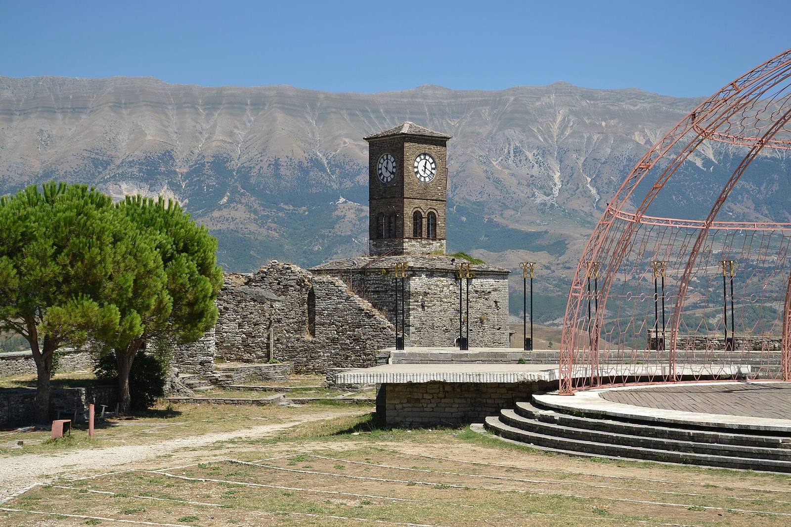 Gjirokastër Castle (by Pudelek) 4 - Clock Tower