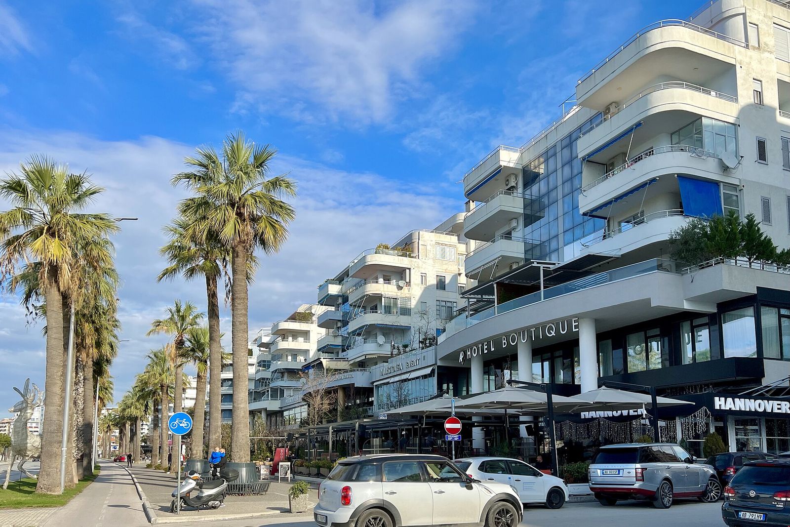 Vlorë, Albania December 2022 - Hotel Boutique