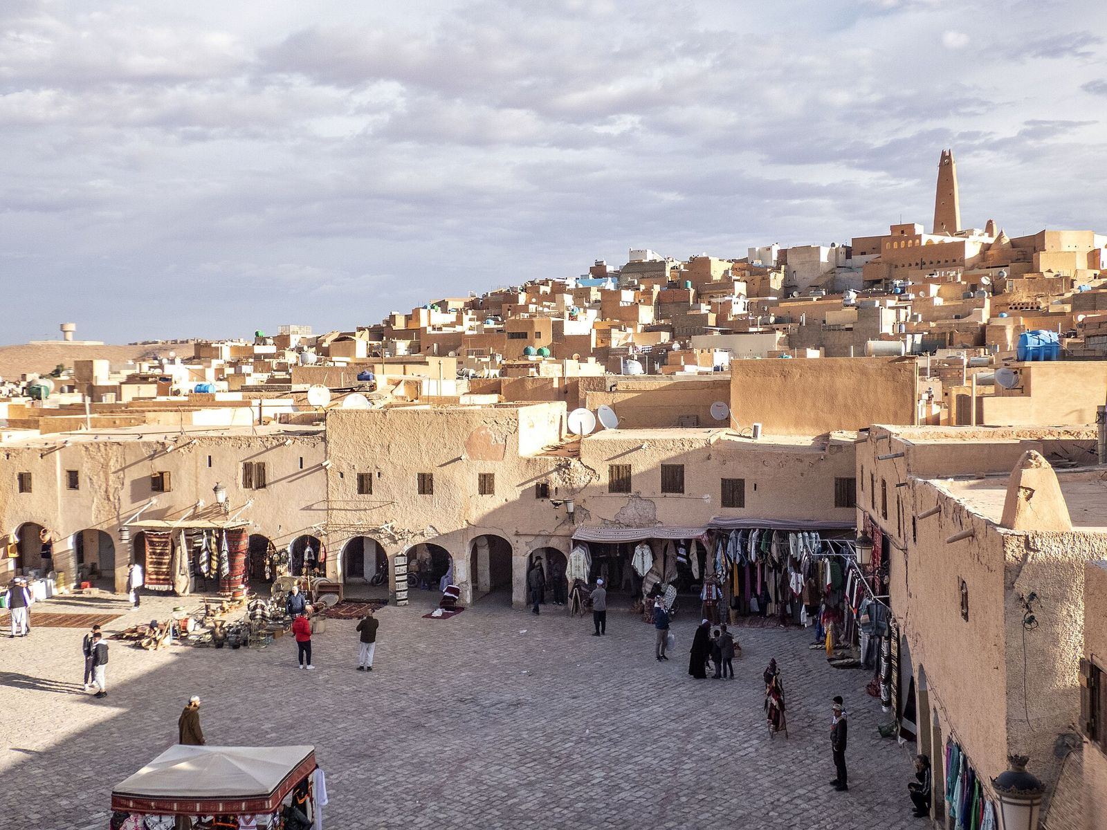 Ksar Ghardaia place marché 1