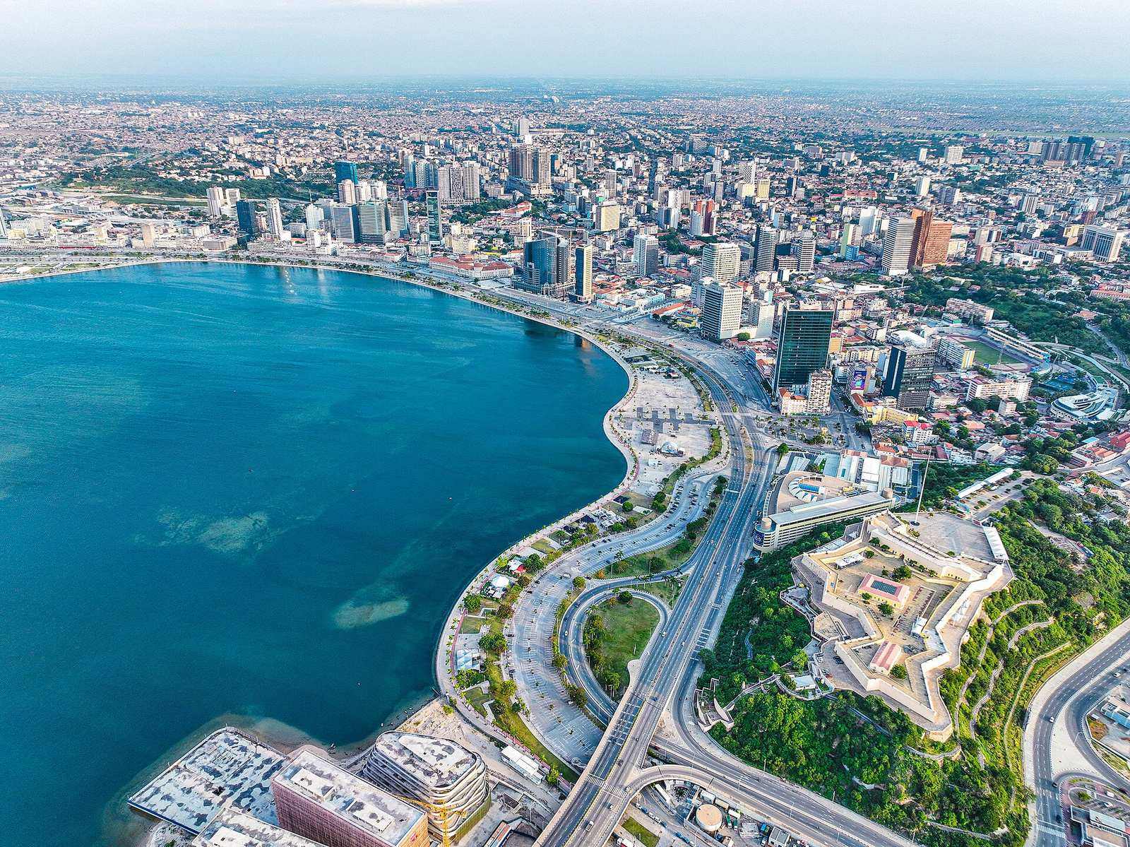 Marginal de Luanda HD Dji Mavic 3 Classic - By Délcio Geovany Borges