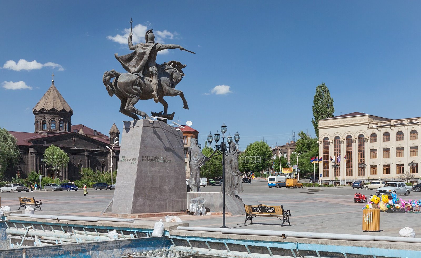 2014 Prowincja Szirak, Giumri, Plac Vartanants