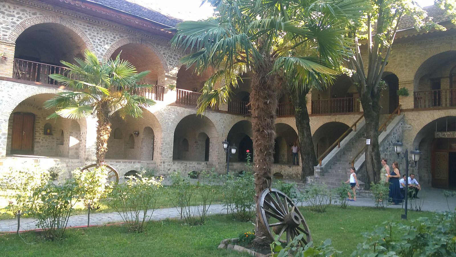 Upper Caravanserai, Sheki, Azerbaijan