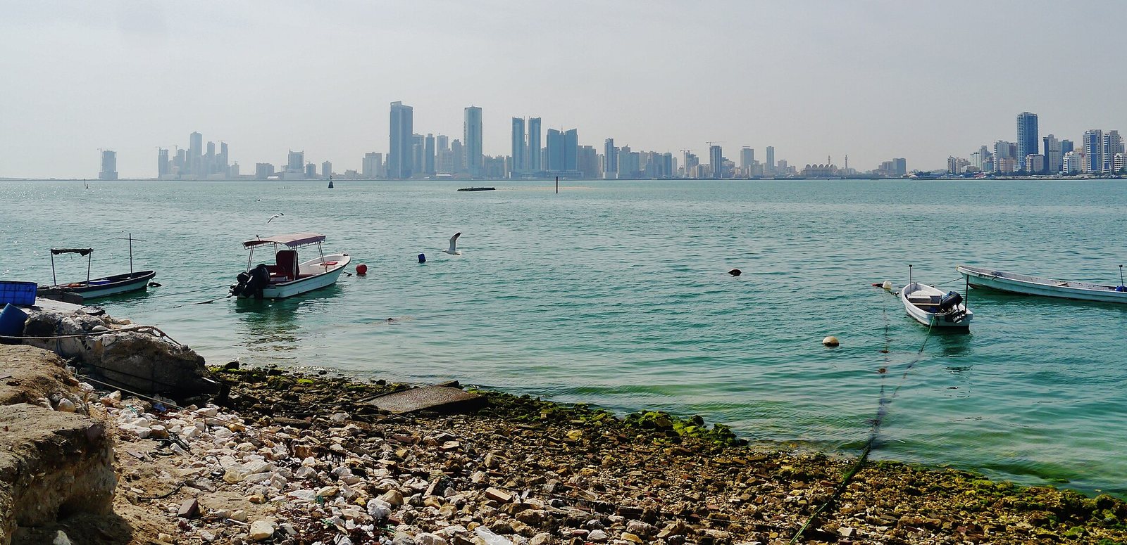 Muharraq Blick nach Manama 1