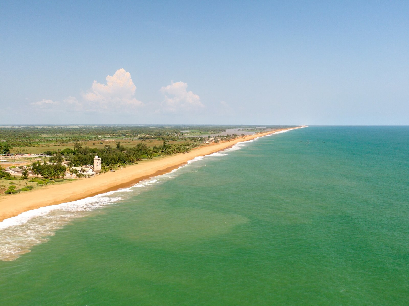 Coast of Benin in Grand-Popo