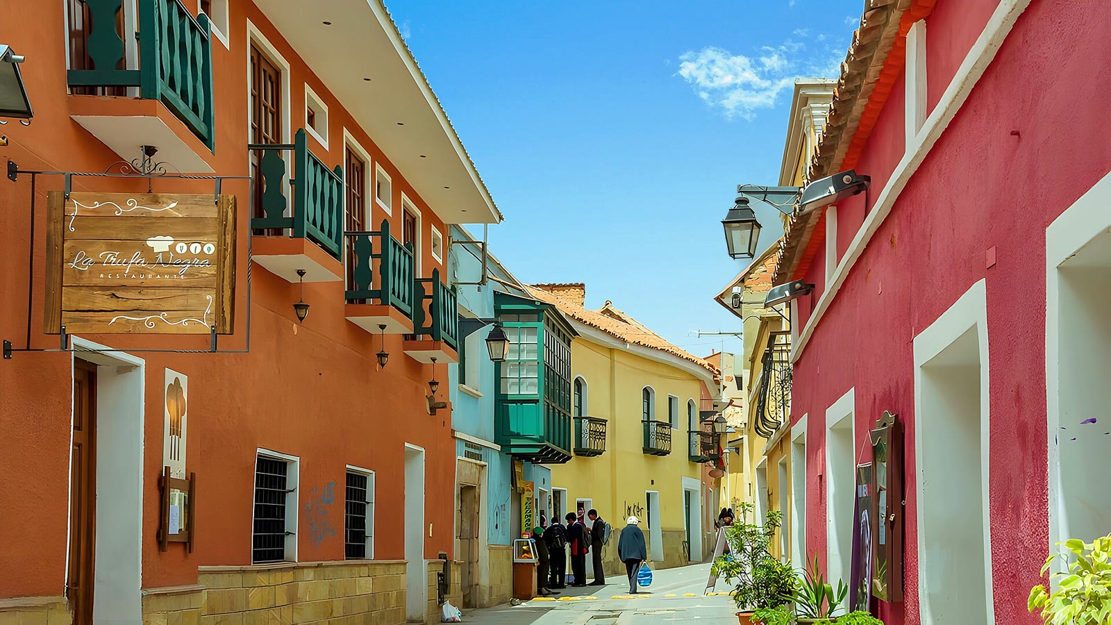 Calle de Potosí Bolivia