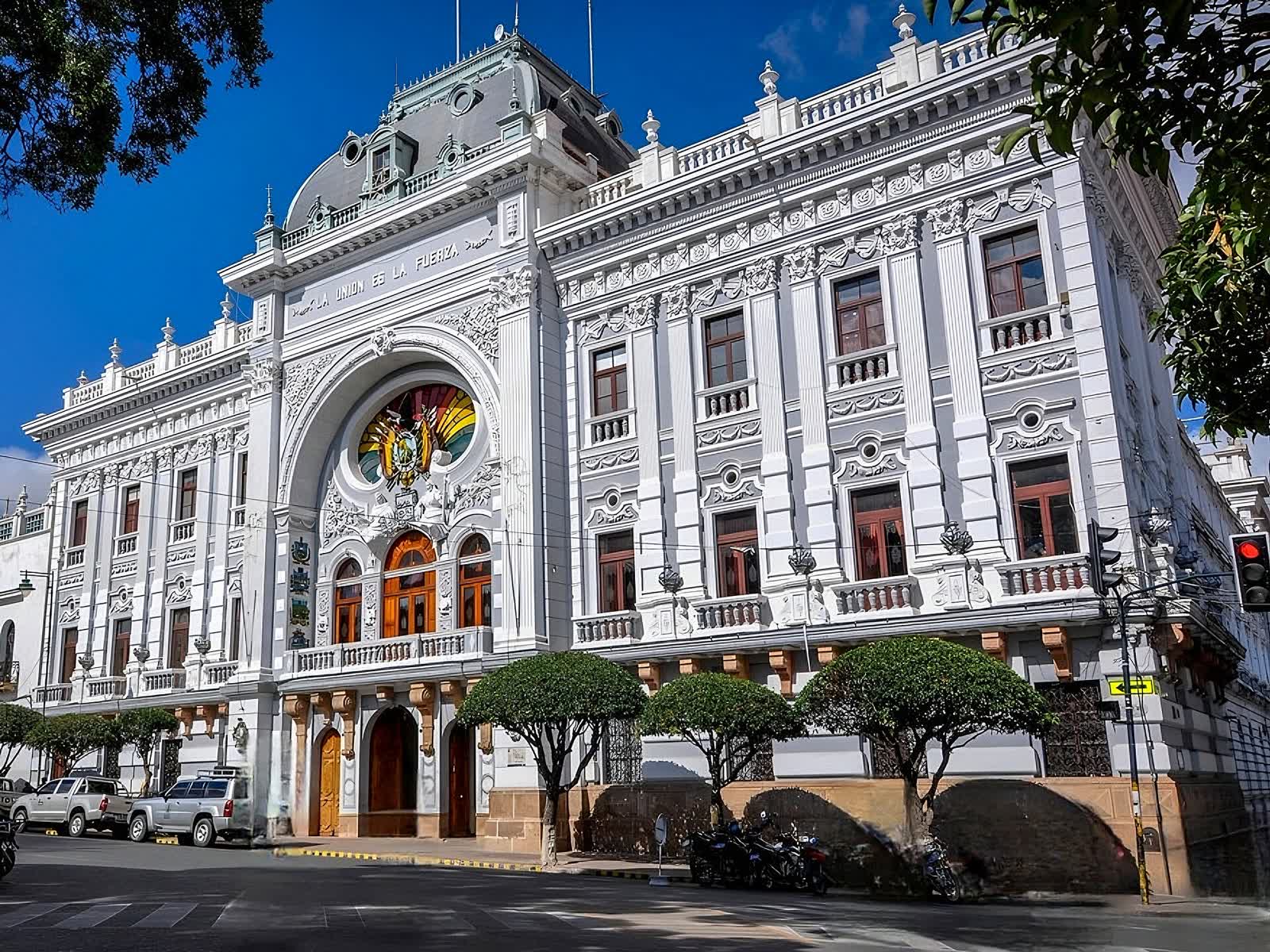 Ex Palacio Nacional en Sucre, Bolivia