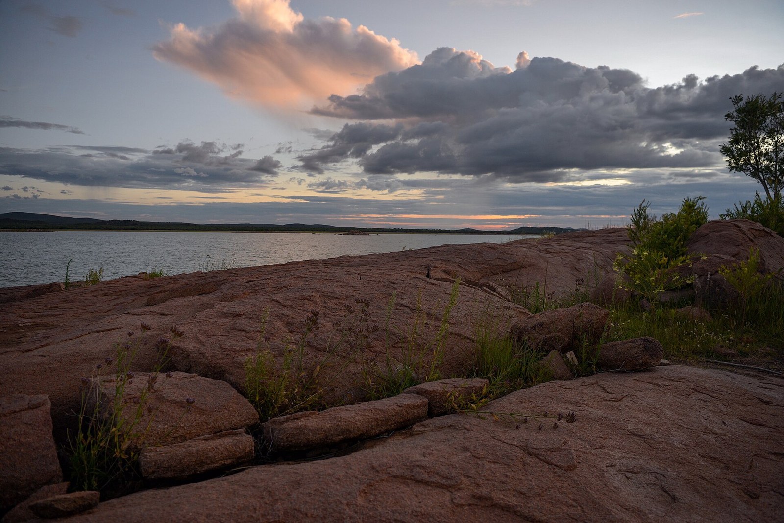 Landscape in Gaborone dam