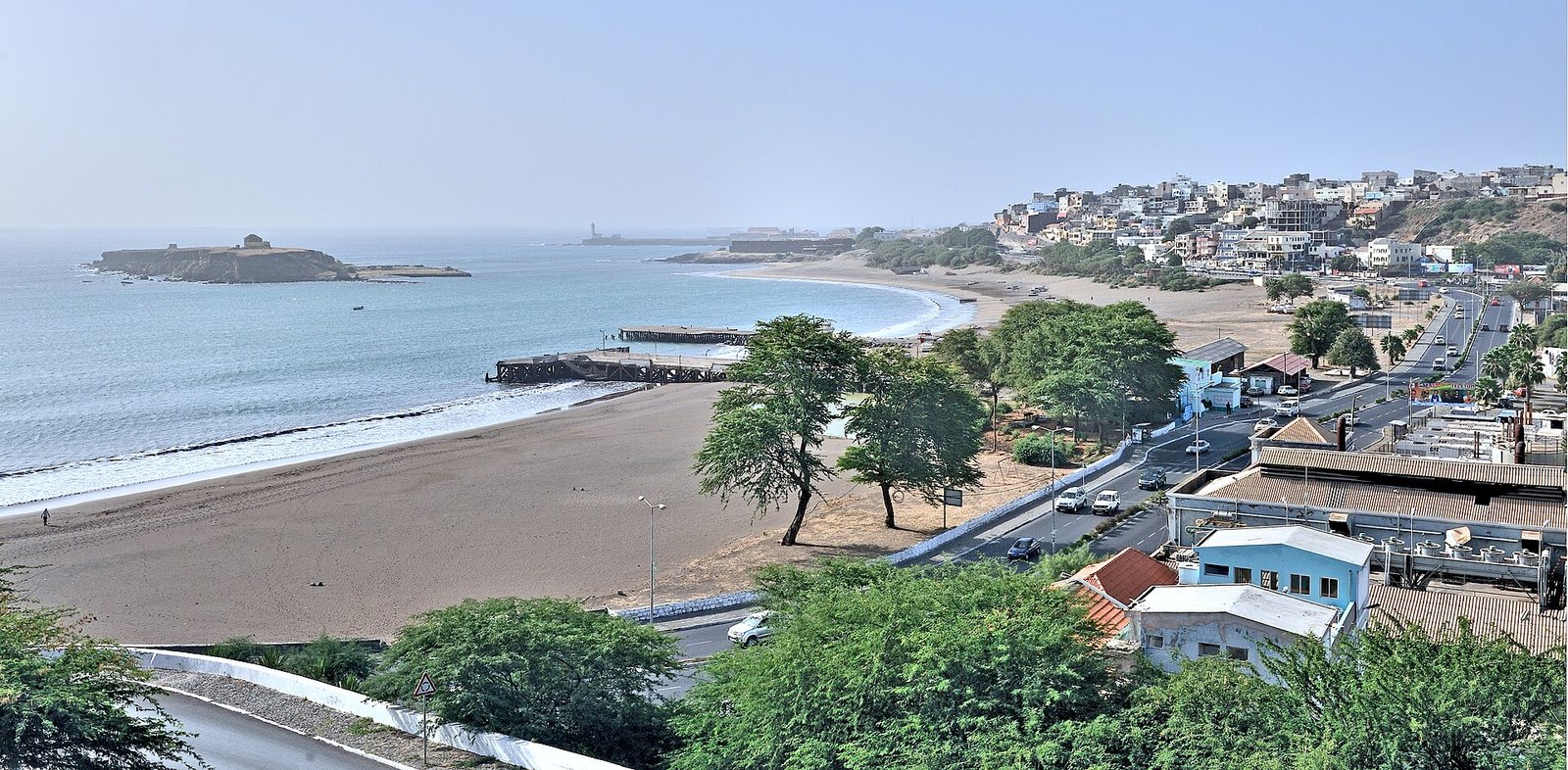 Praia coast Cape Verde