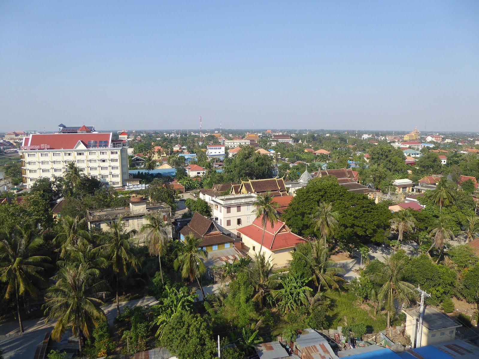 Battambang-Kambodscha-Skyline