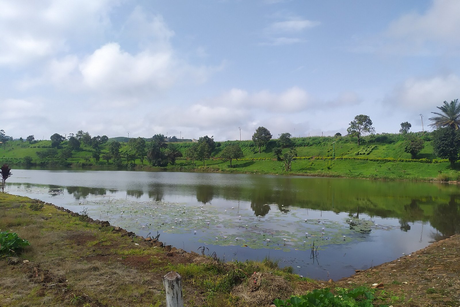 Dschang Lake in Cameroon