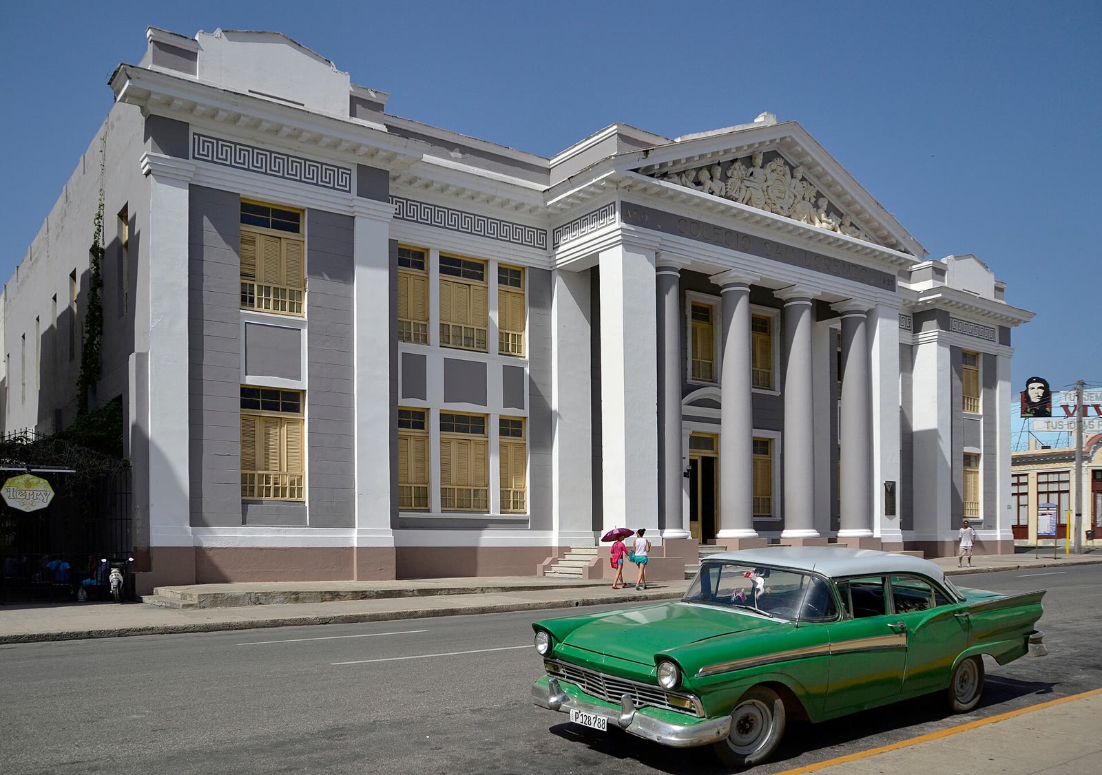 Colegio San Lorenzo in Cienfuegos in Cuba, 2014