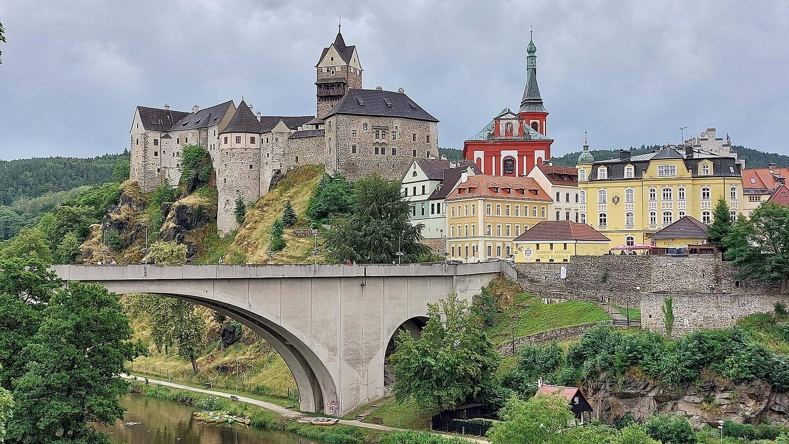 Loket Bridge over Ohře