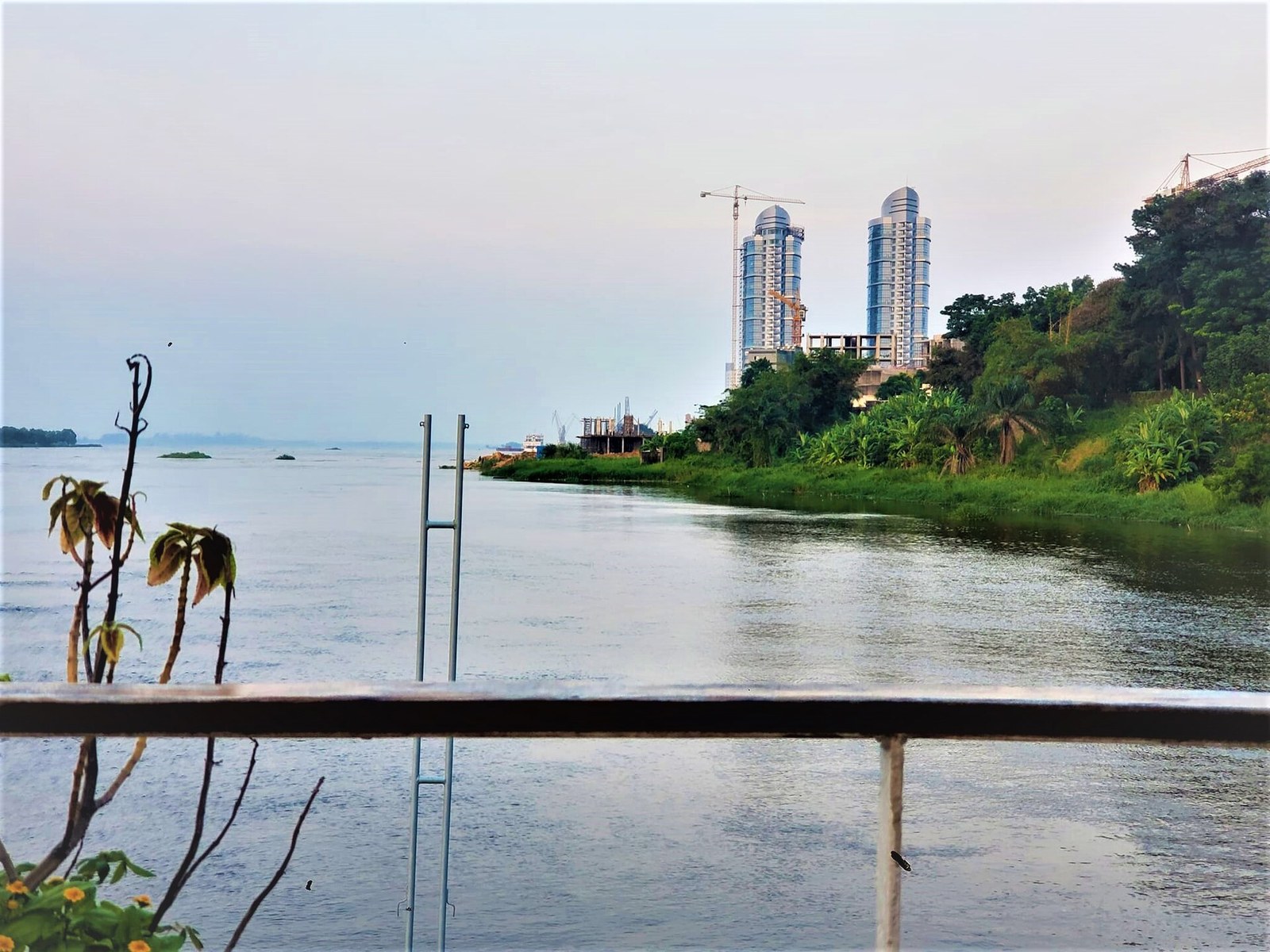 A view of Congo River from Kinshasa, Democratic Republic of the Congo (DRC)