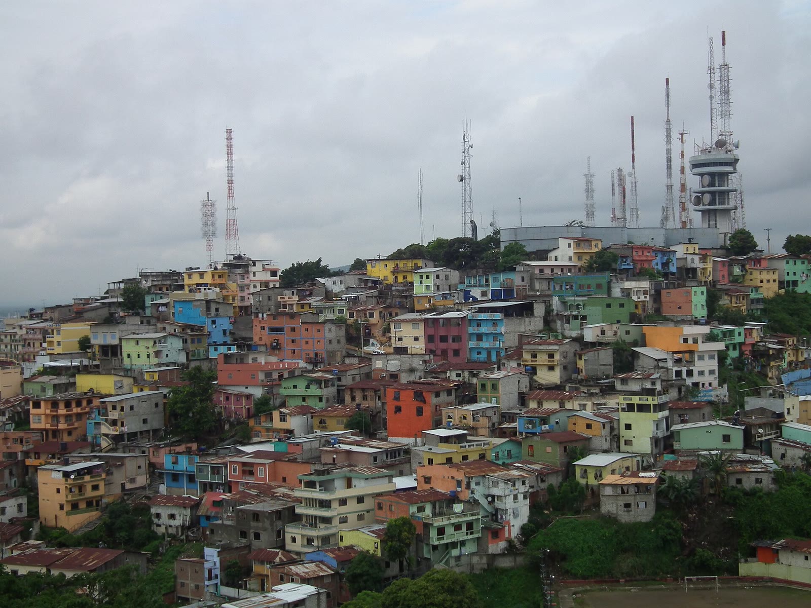Vista Barrio Las Peñas, Guayaquil, Ecuador