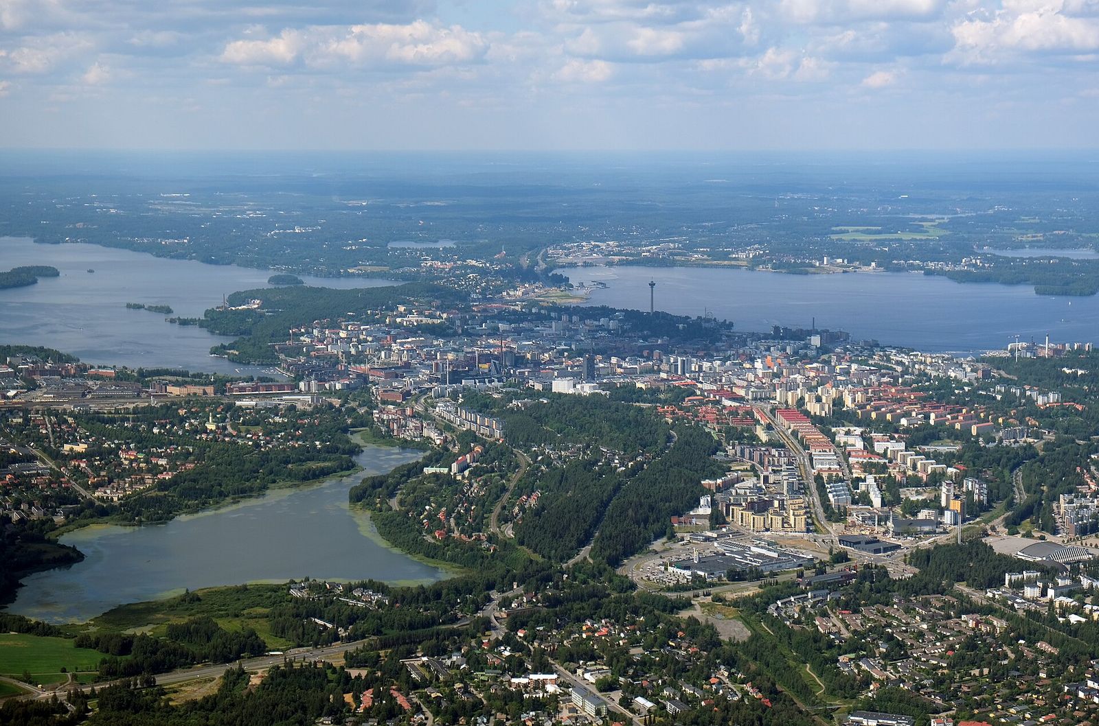 Aerial view Tampere 3