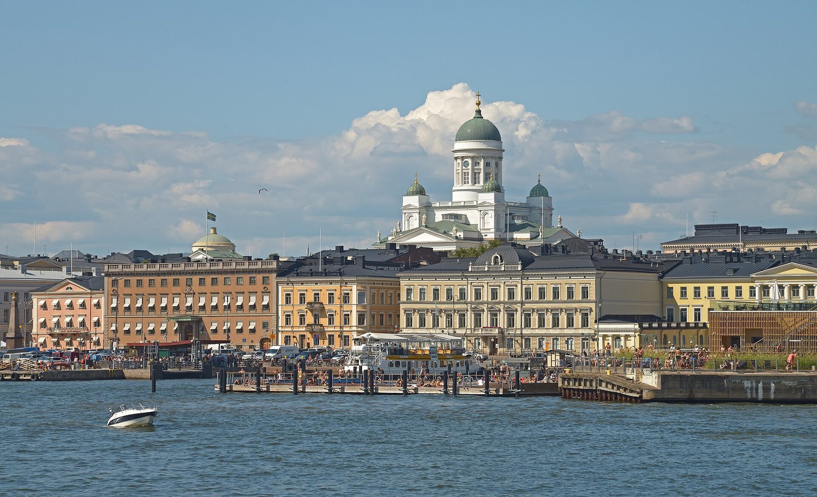 Ferry terminal South Harbour. Helsinki, Finland