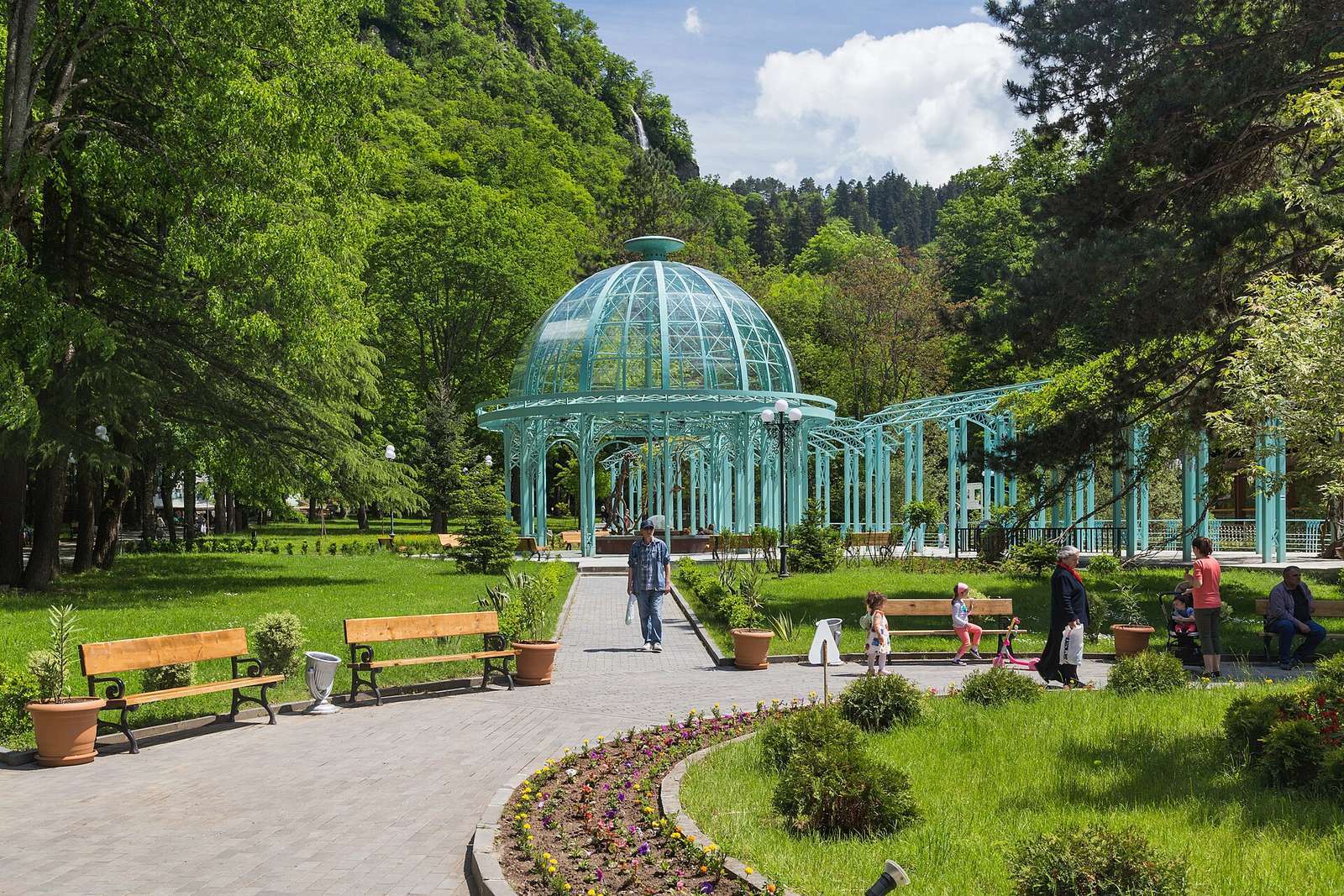 2016 Bordżomi, Park Centralny (01)