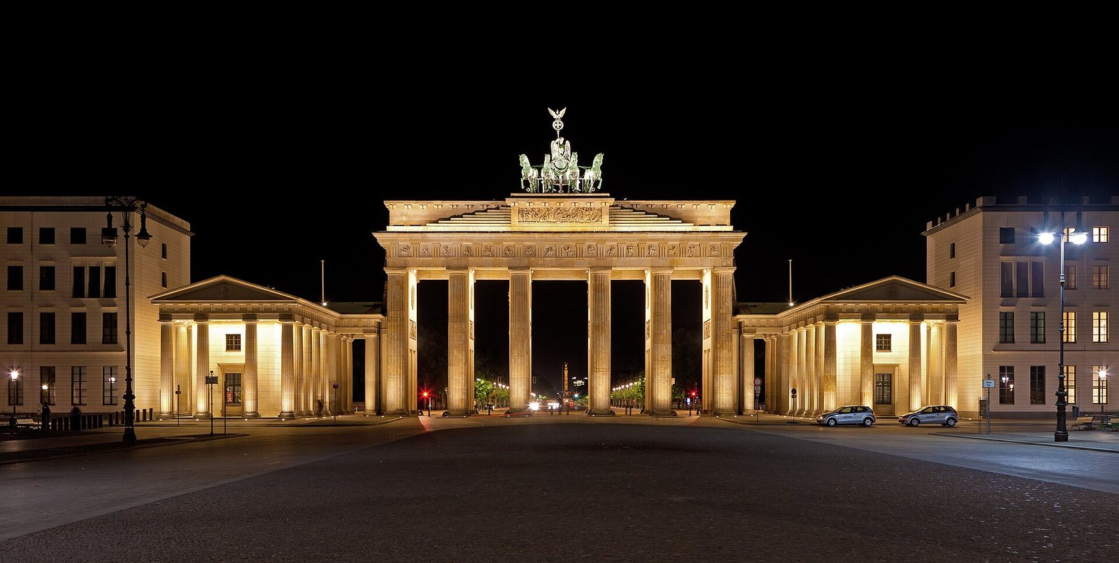 Brandenburger Tor nachts