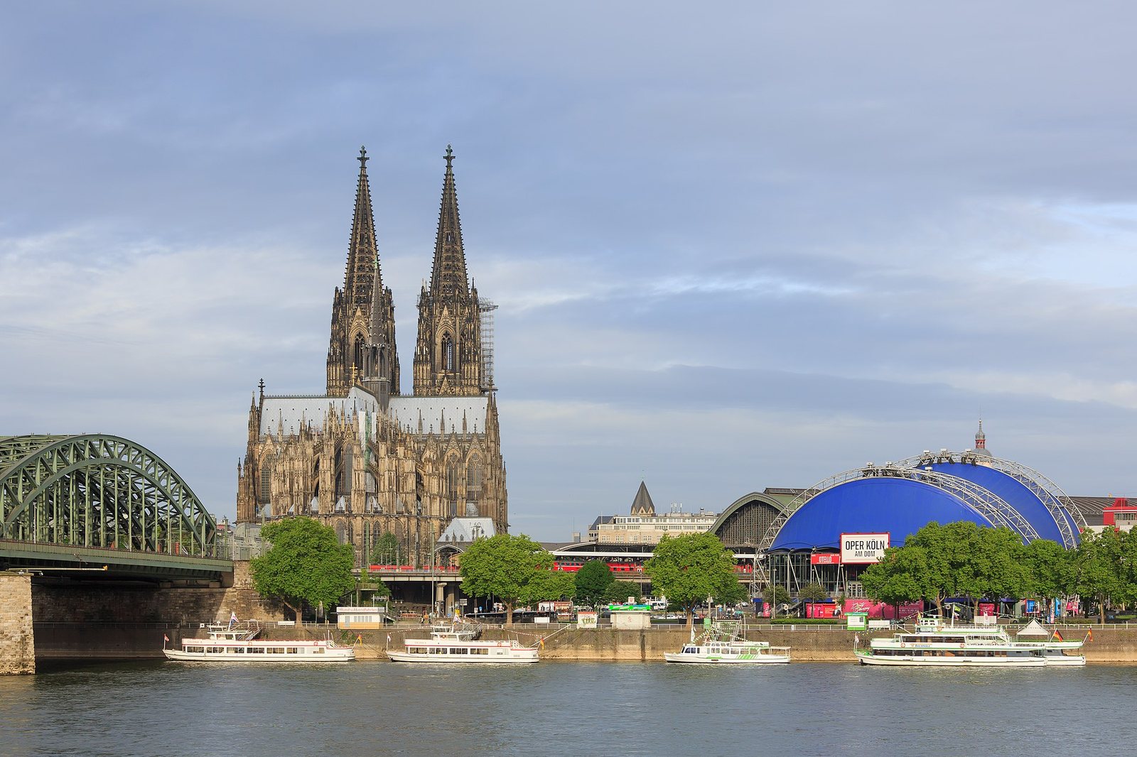 Cologne Germany Exterior-view-of-Cologne-Cathedral-04