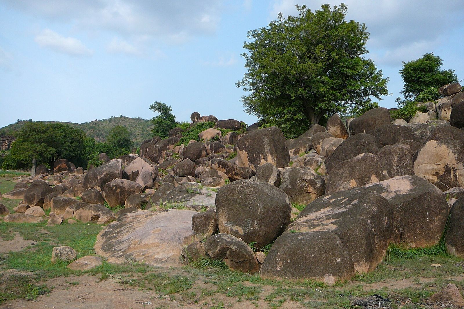 Rocks in the Tongo Hills, Gorogo, Upper East Region, Ghana
