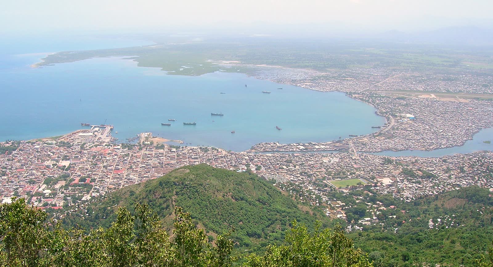 Cap-Haitien seen from Morne Jean