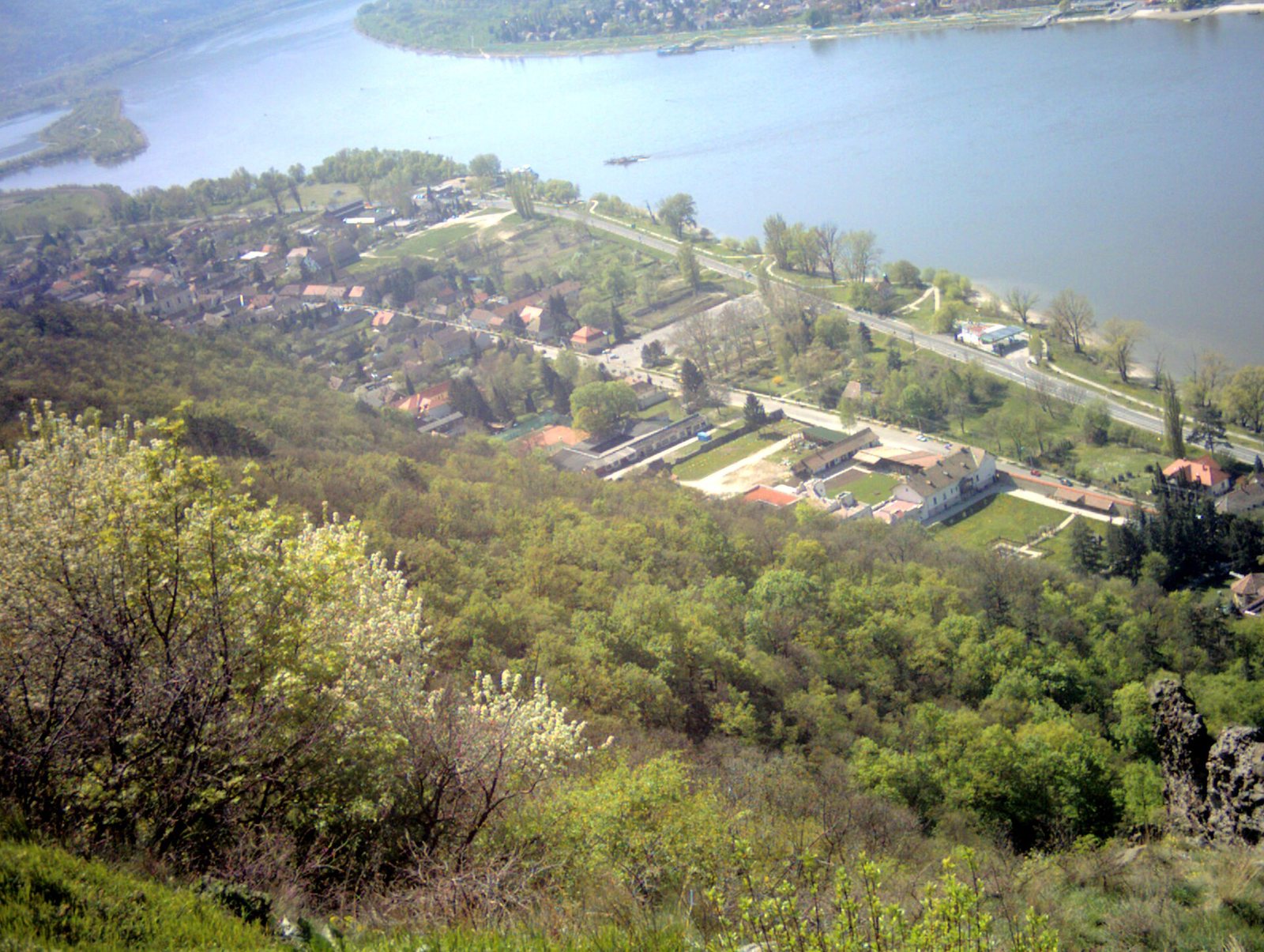 Visegrád from the citadel