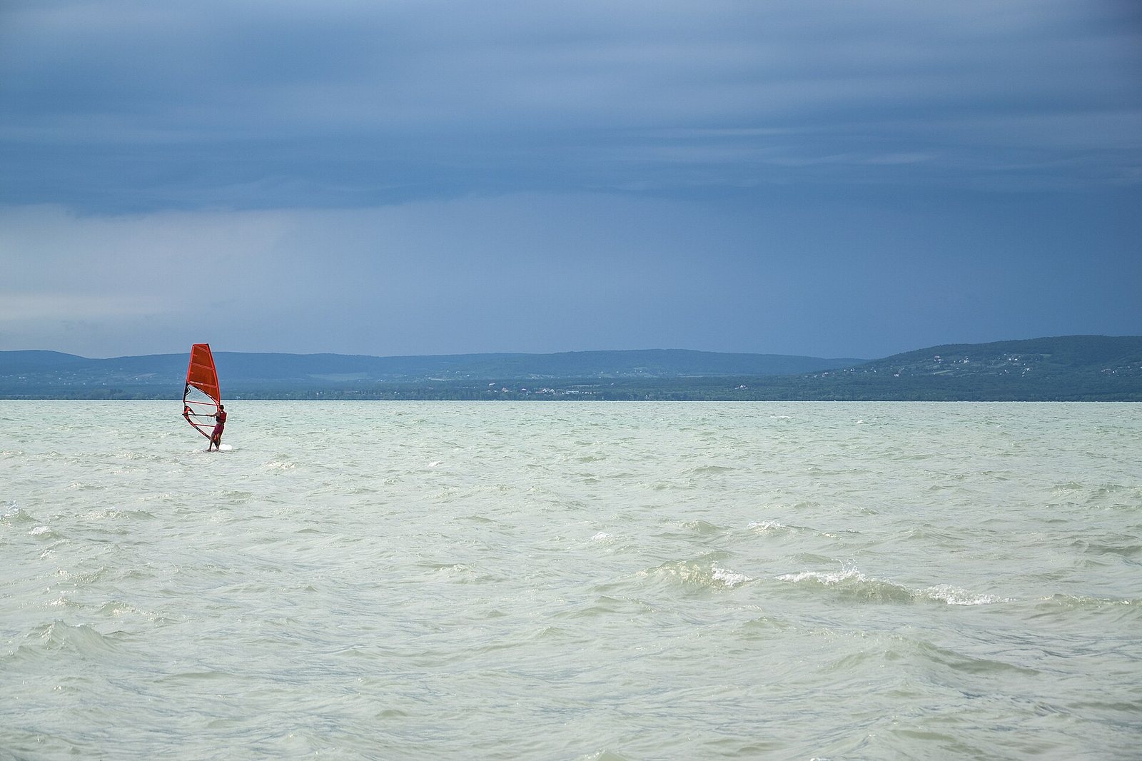 Balaton. View from Balatonföldvár