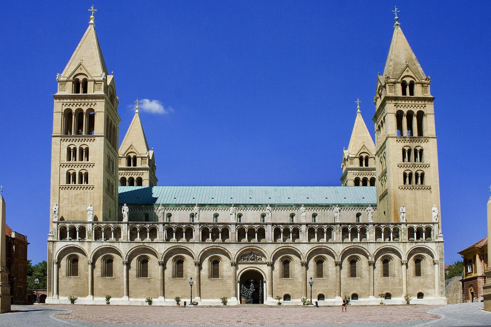 Pécs Cathedral Roman art era - Hungary