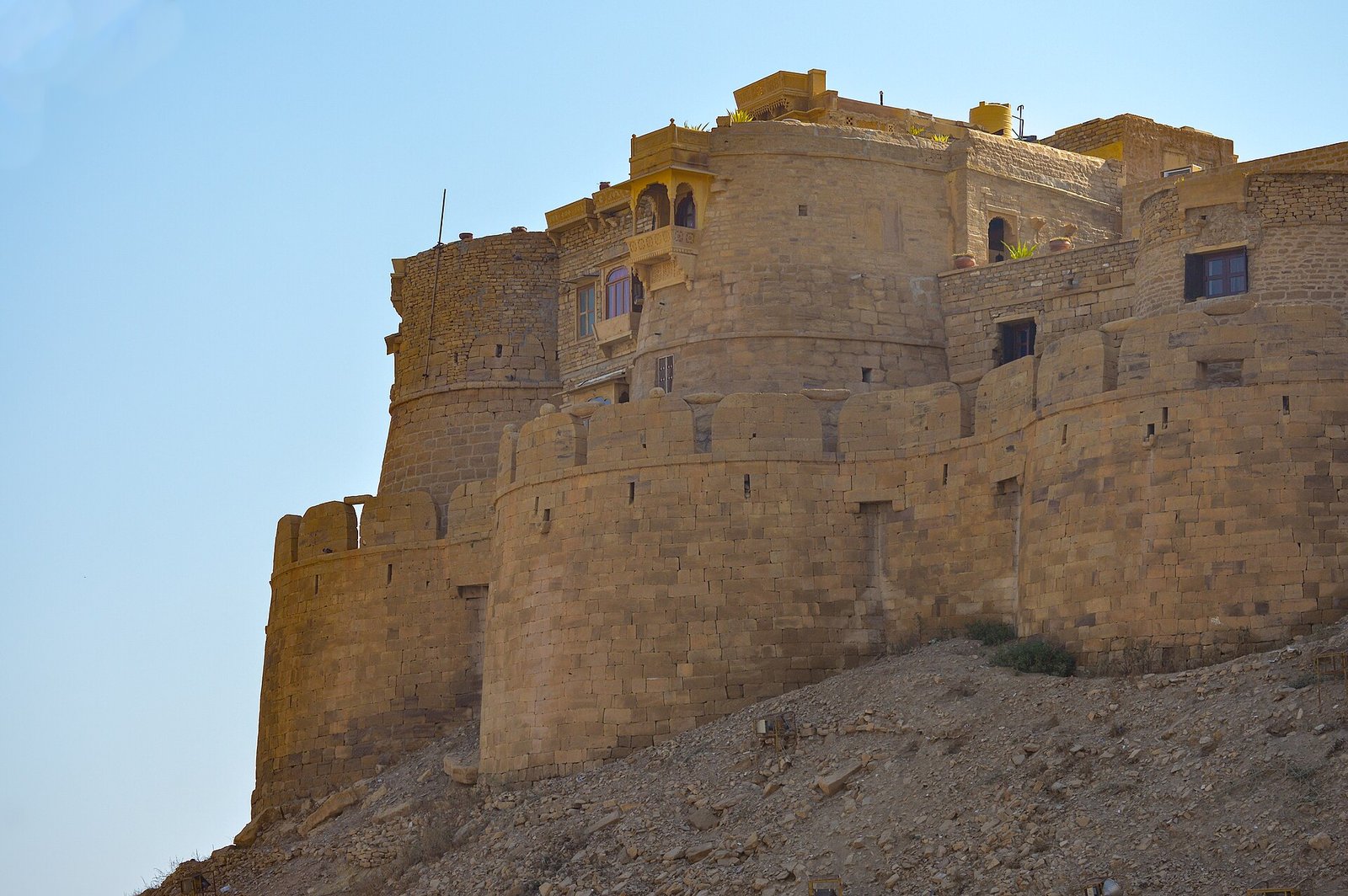 Corner Battlements Jaisalmer Fort Dec14 DSC 6282