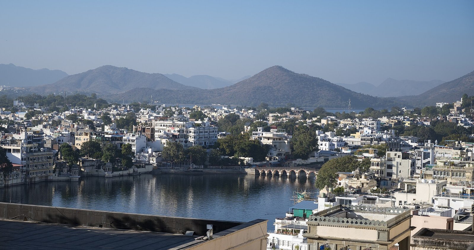 View of Udaipur from City Palace
