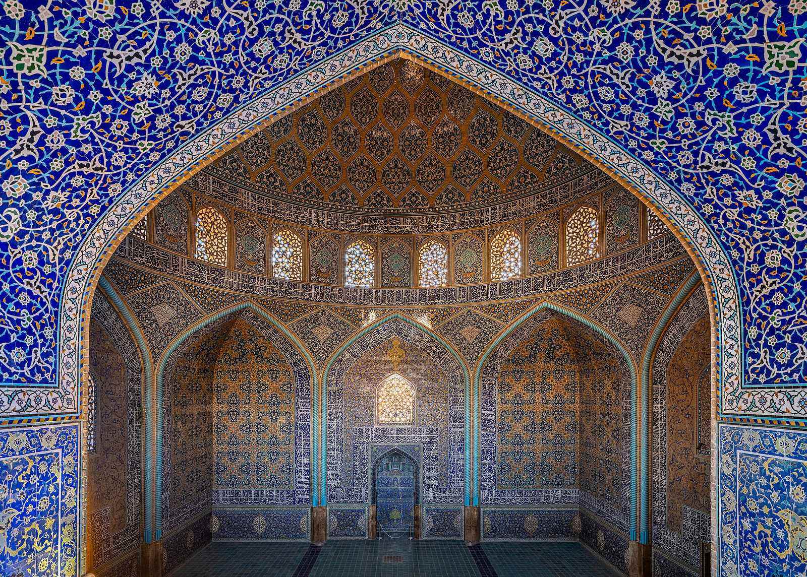 Sheikh Lotfollah Mosque2, Isfahan, Iran