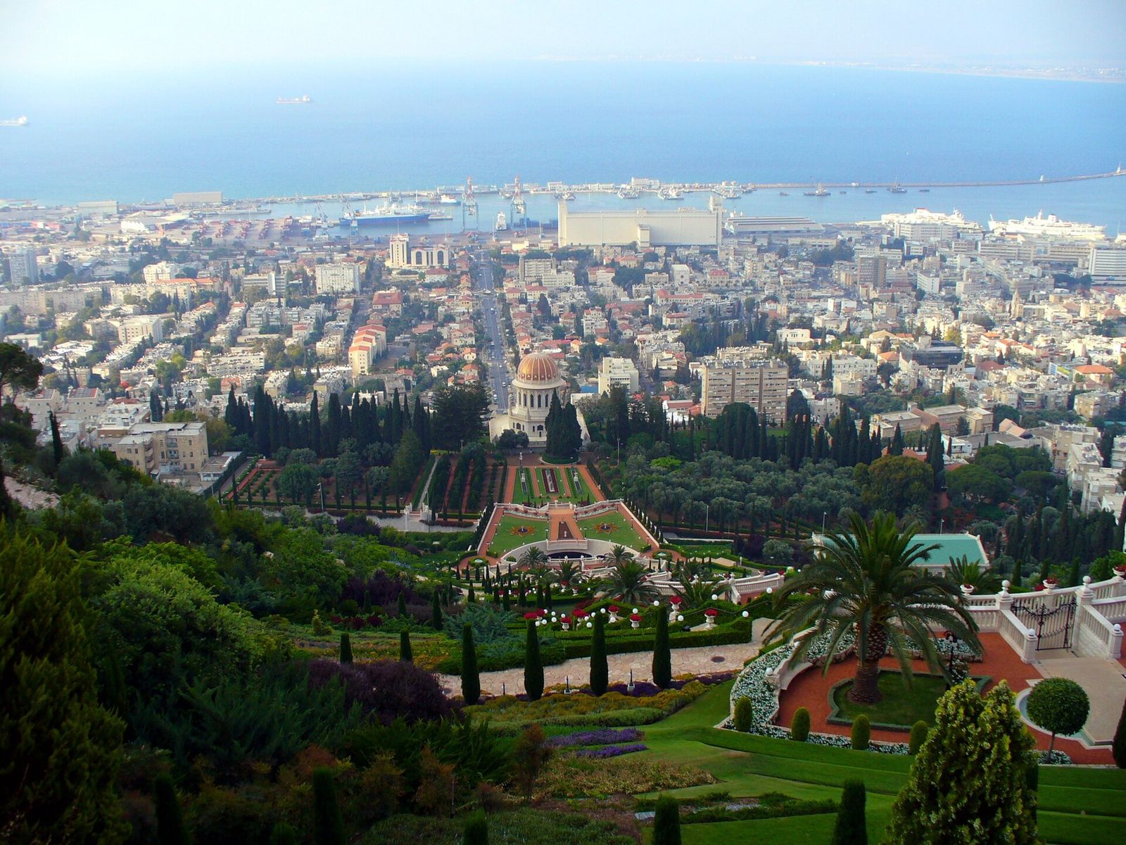 Haifa Bahai Gardens - landscape