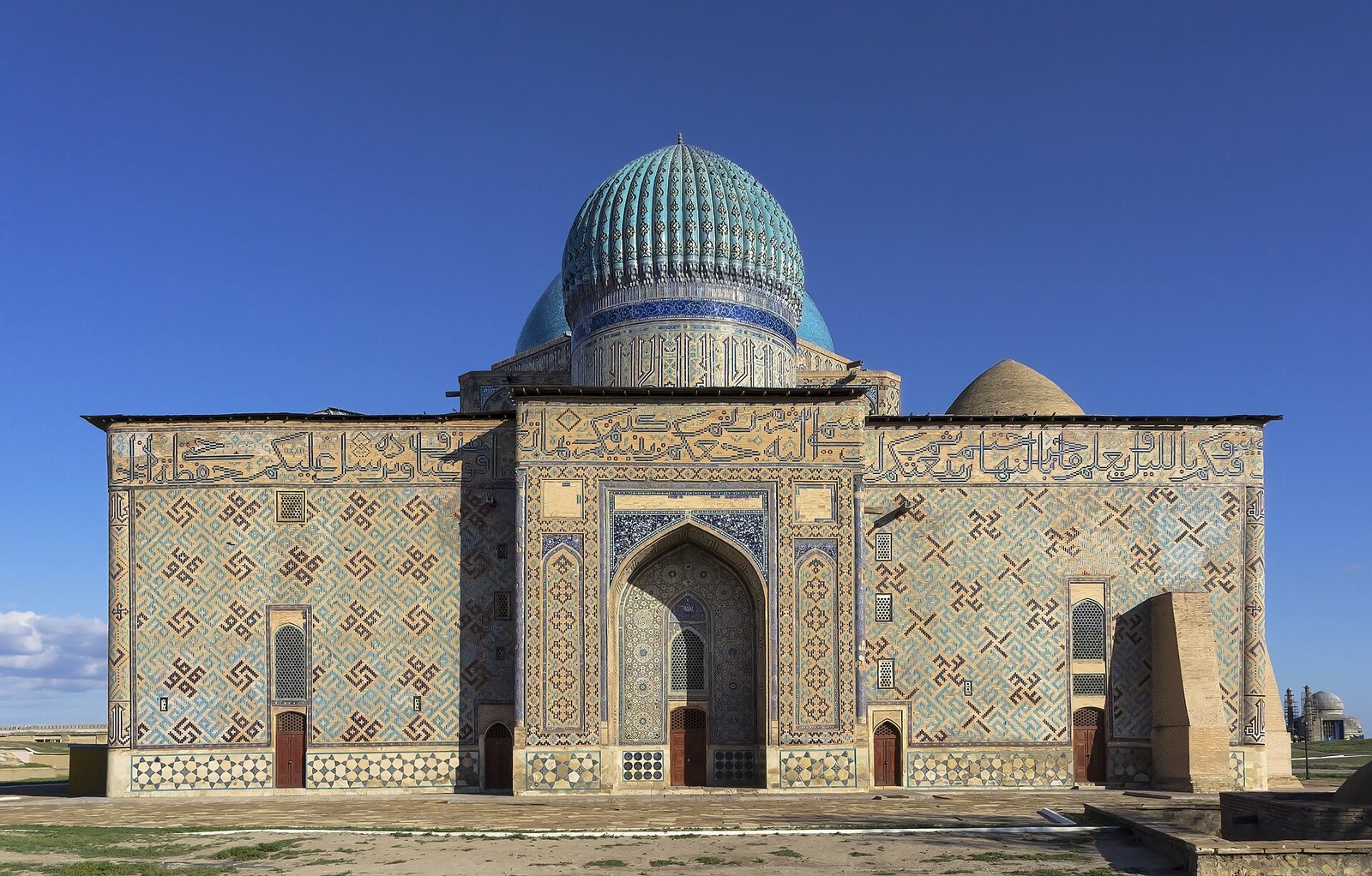 Mausoleum of Khoja Ahmed Yasawi in Hazrat-e Turkestan, Kazakhstan