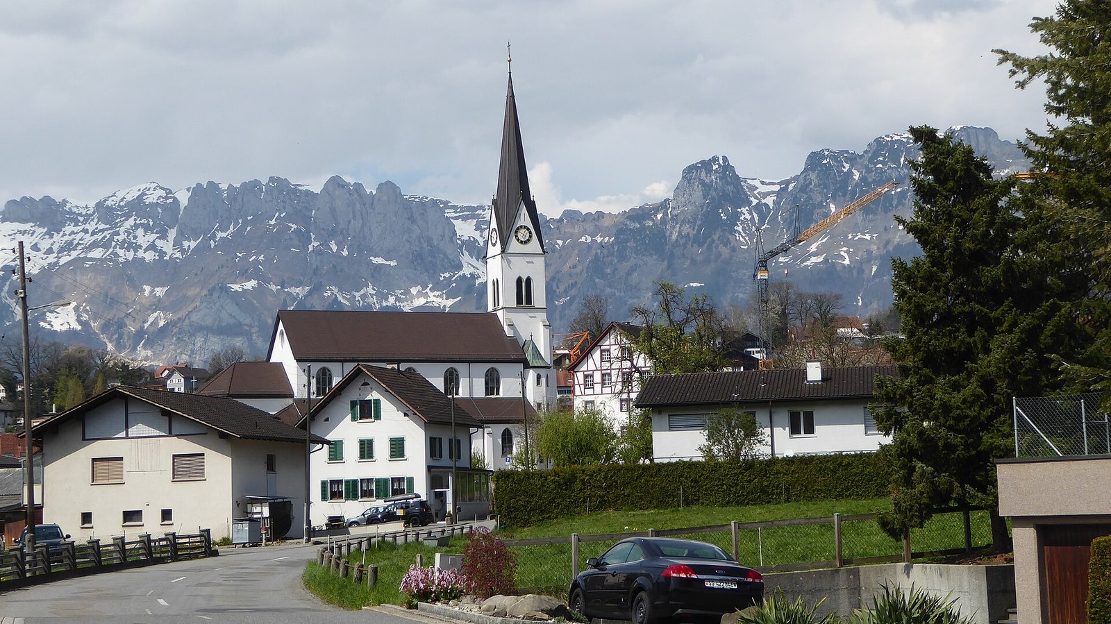 Eschen mit Alpstein