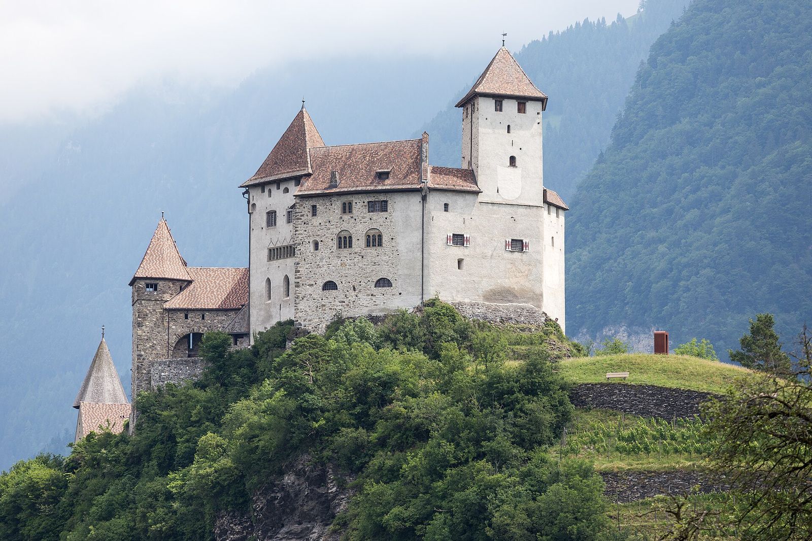 Schloss Gutenberg in Balzers, Liechtenstein