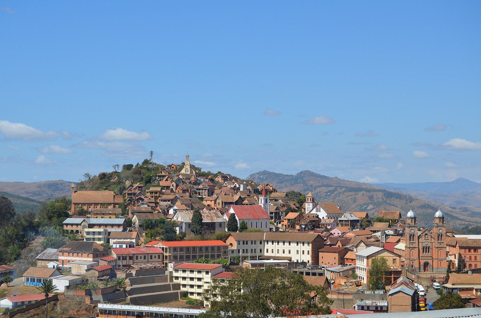 Vue globale de la ville Fianarantsoa 2
