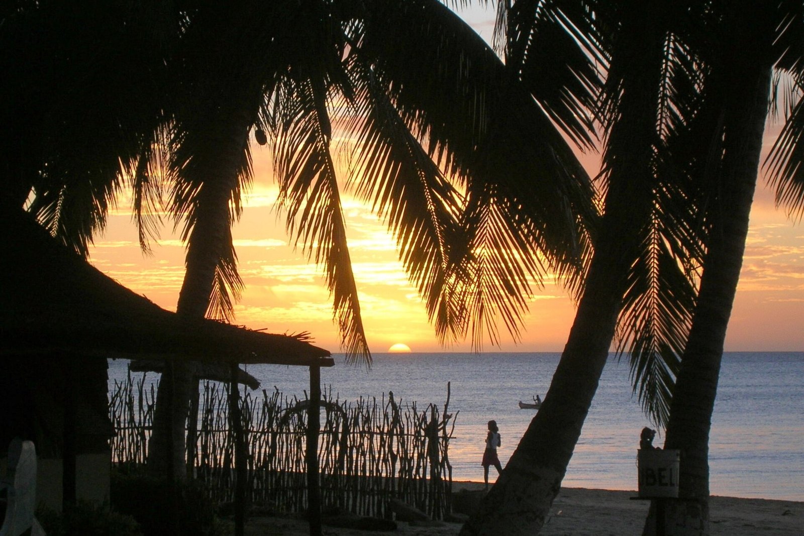Sunset Ifaty Madagascar