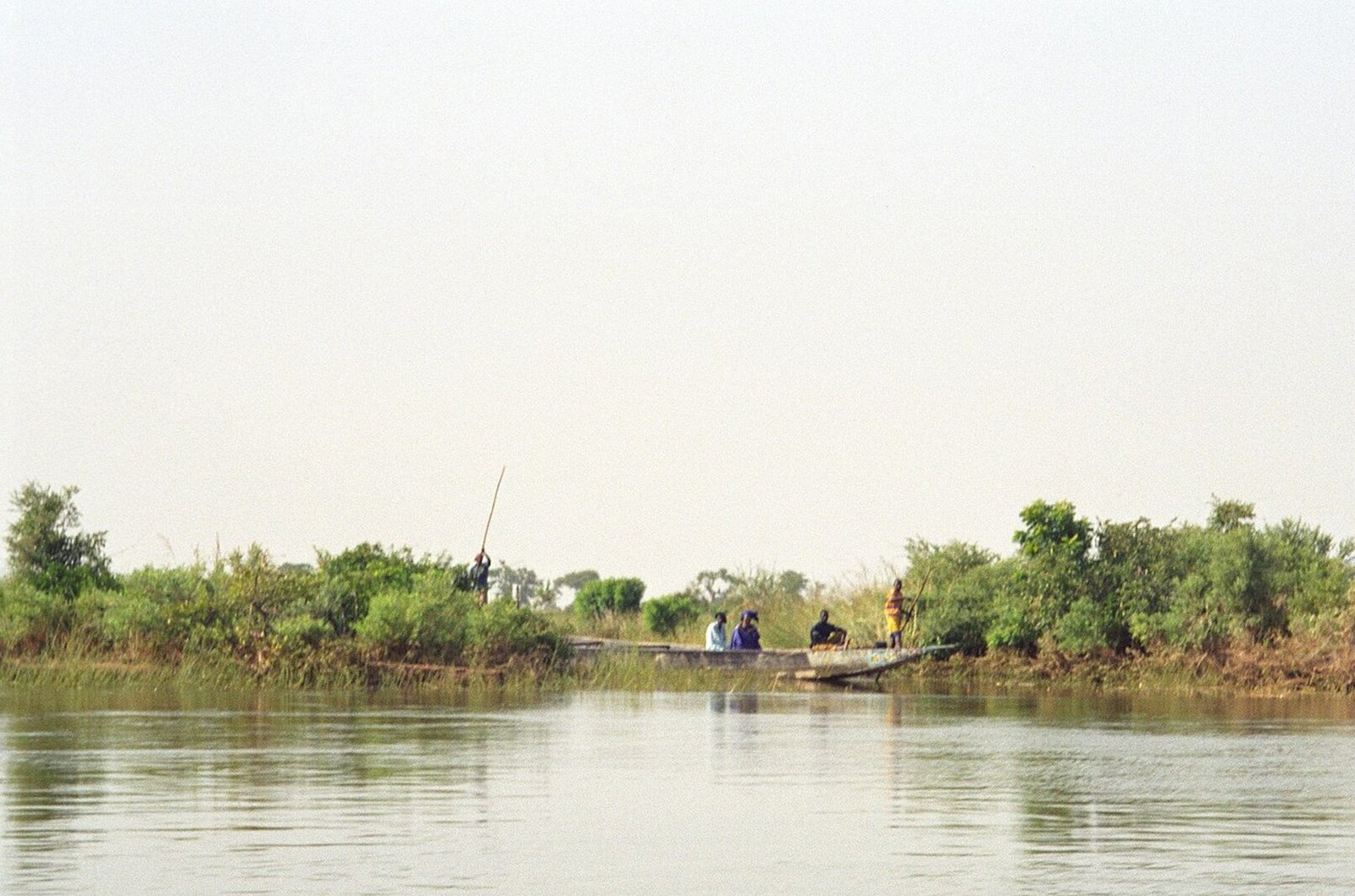 Pirogue on the Niger River (6393020)