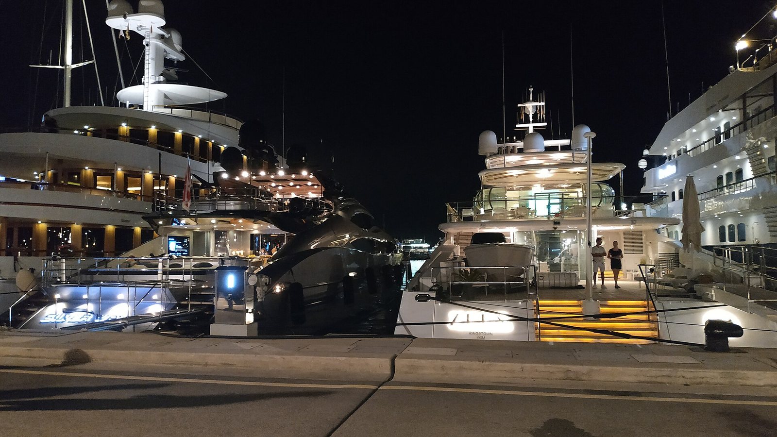 Yachts in Port Hercule, Monaco (July 2020) 03