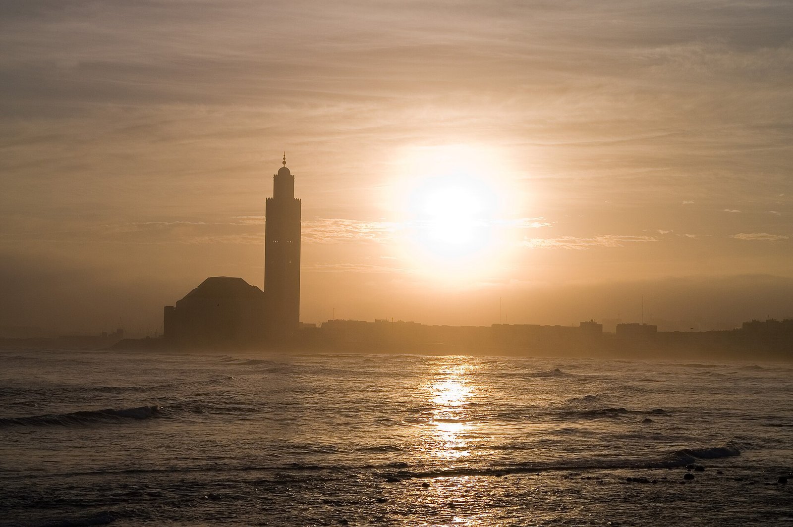 Sunshine on mosque Hassan II in Casablanca, Morocco - Flickr - Milamber's portfolio