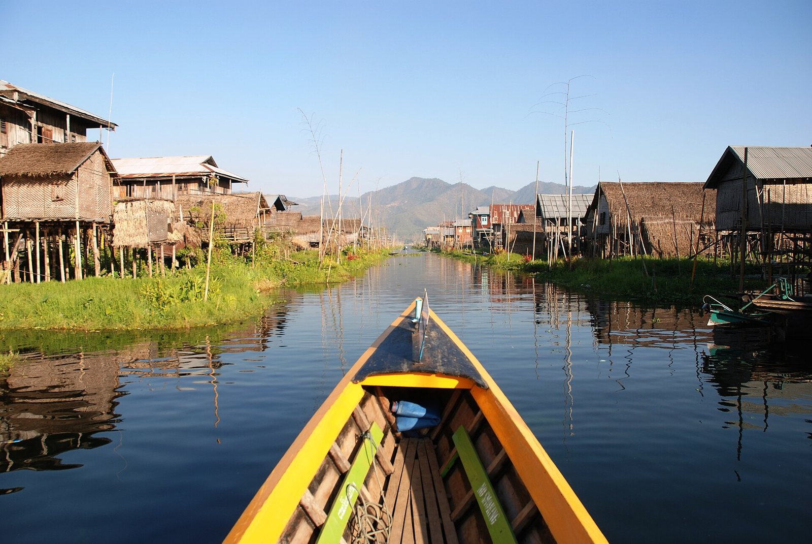 Inle Lake Burma floating village 4