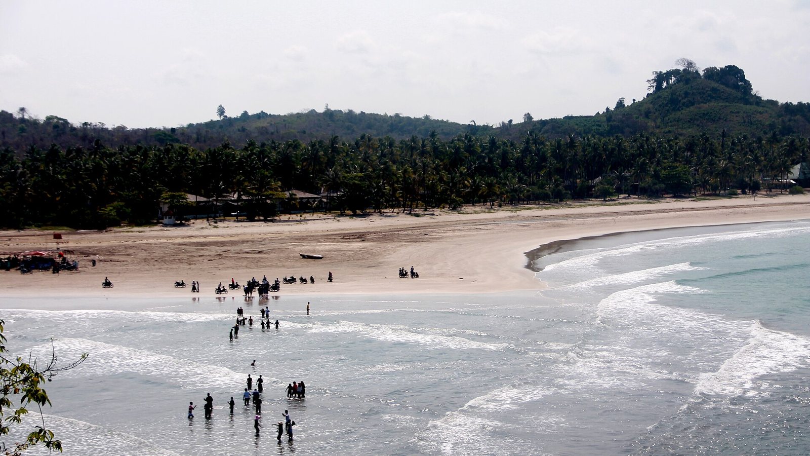 Ngwe Saung Beach from Lovers island
