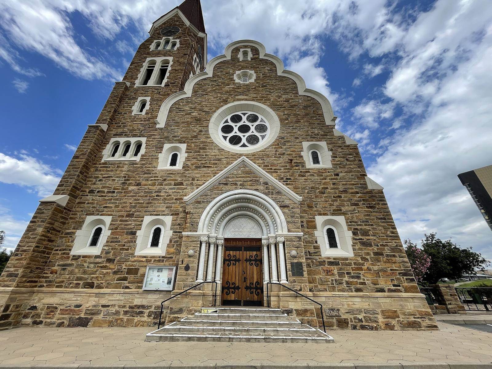 Christuskirche - Landmark church in Windhoek, Namibia
