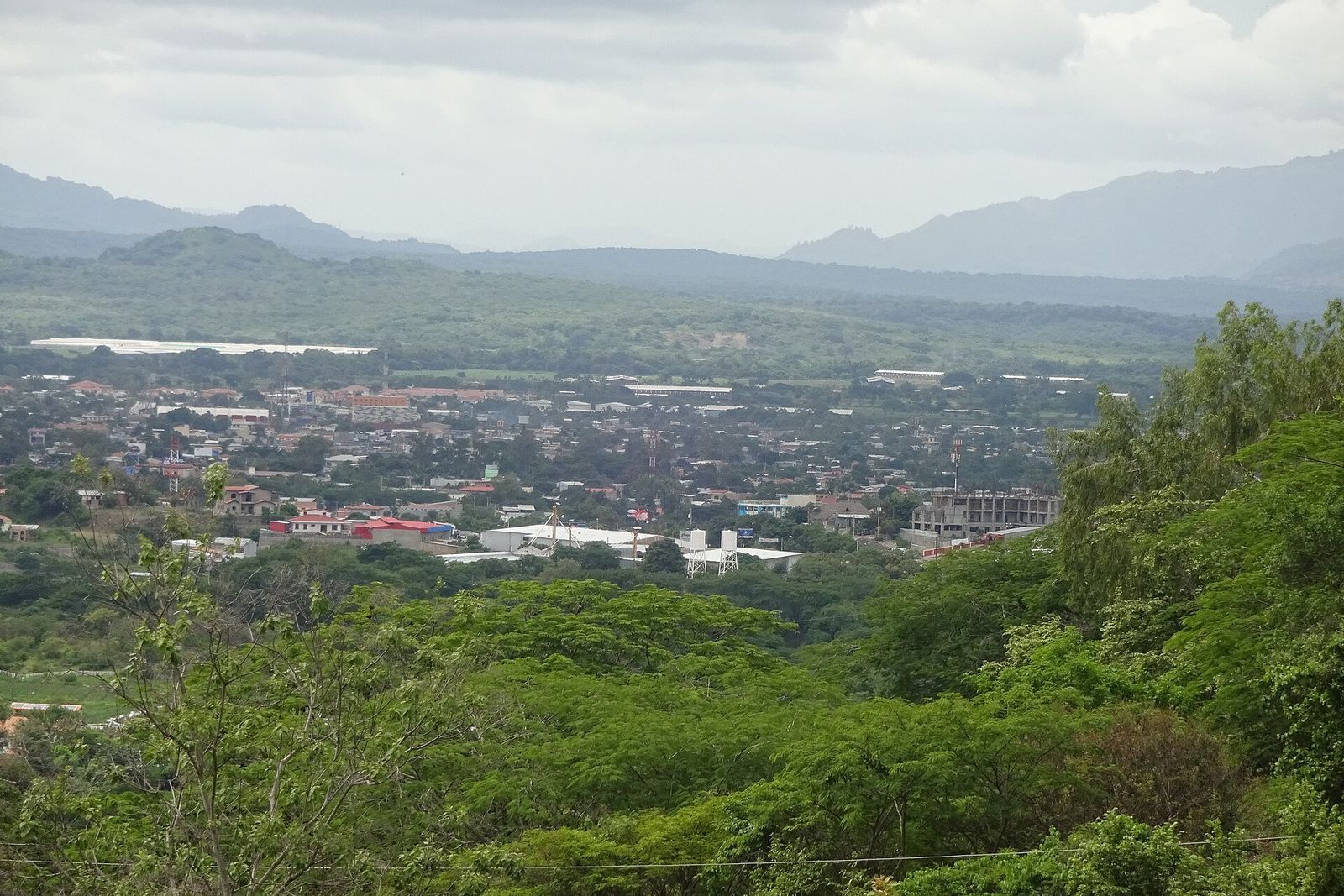 Esteli Nicaragua Skyline from Tisey