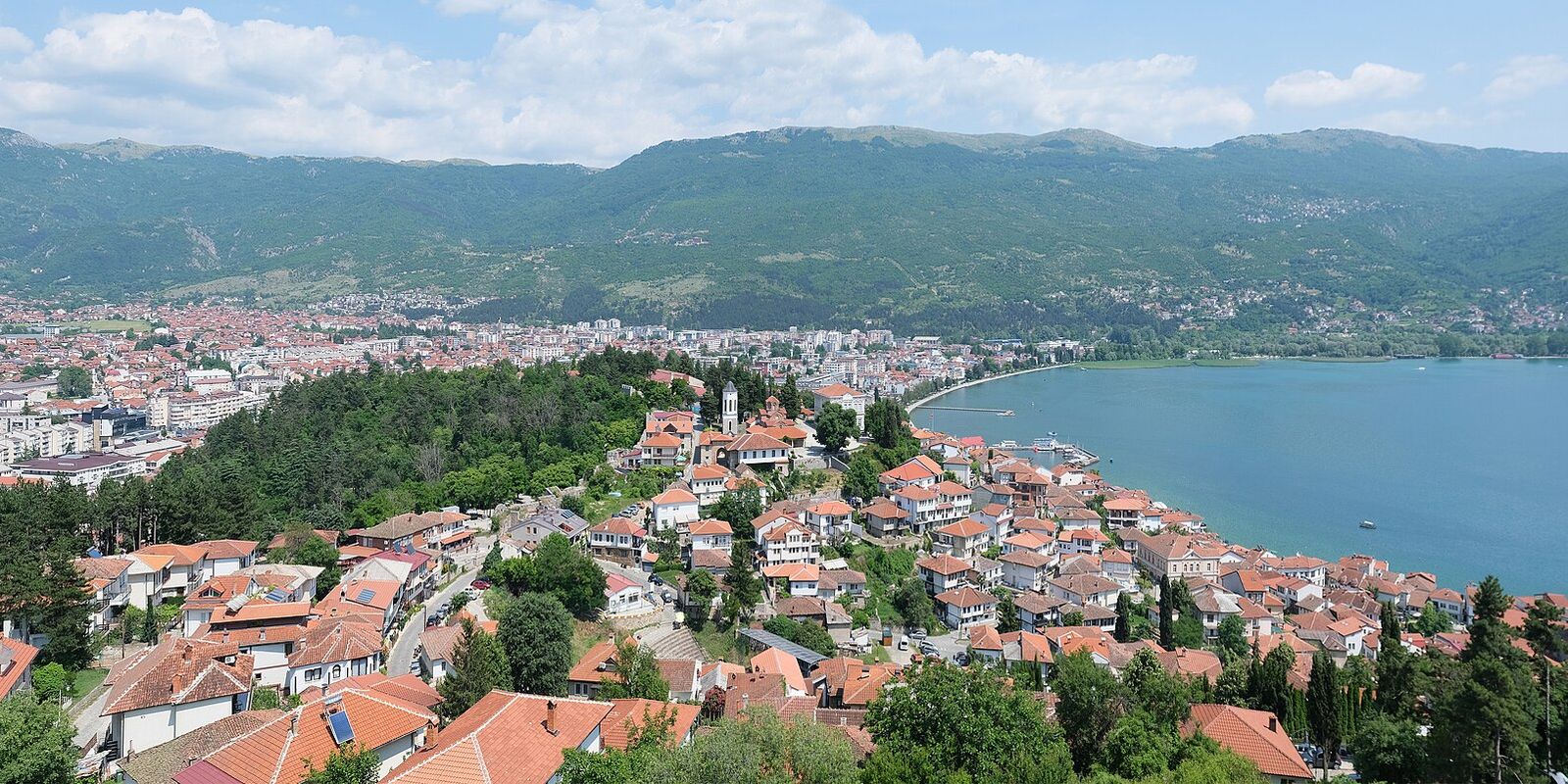 Ohrid from Samuel's Fortress 2