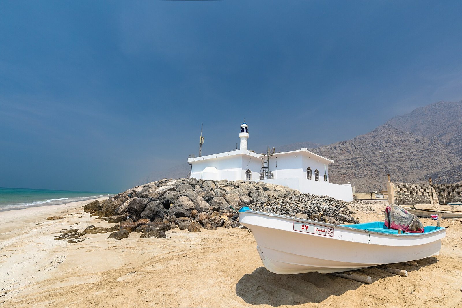Beach view, Musandam, Oman