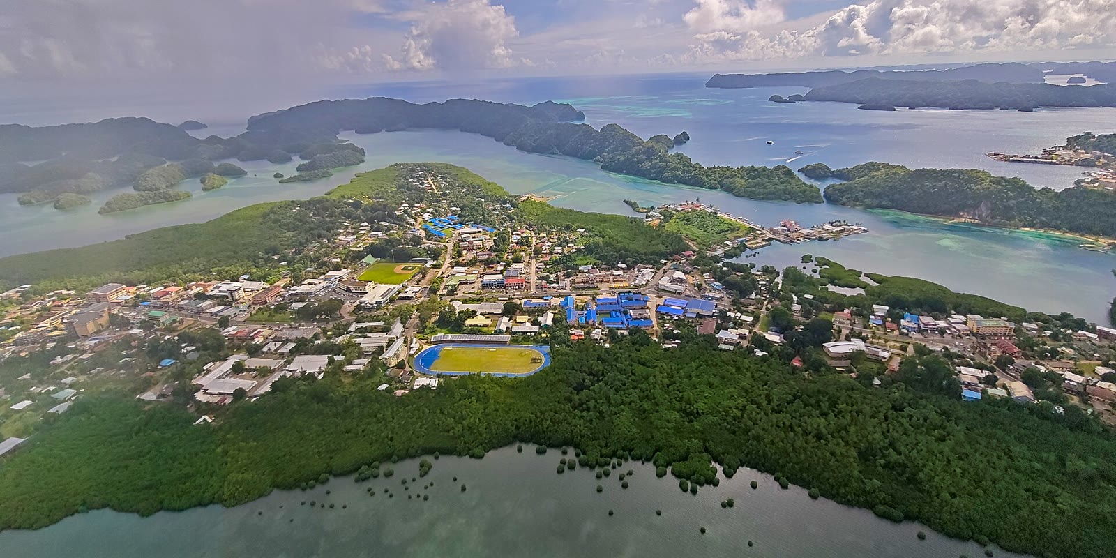 Koror from Above