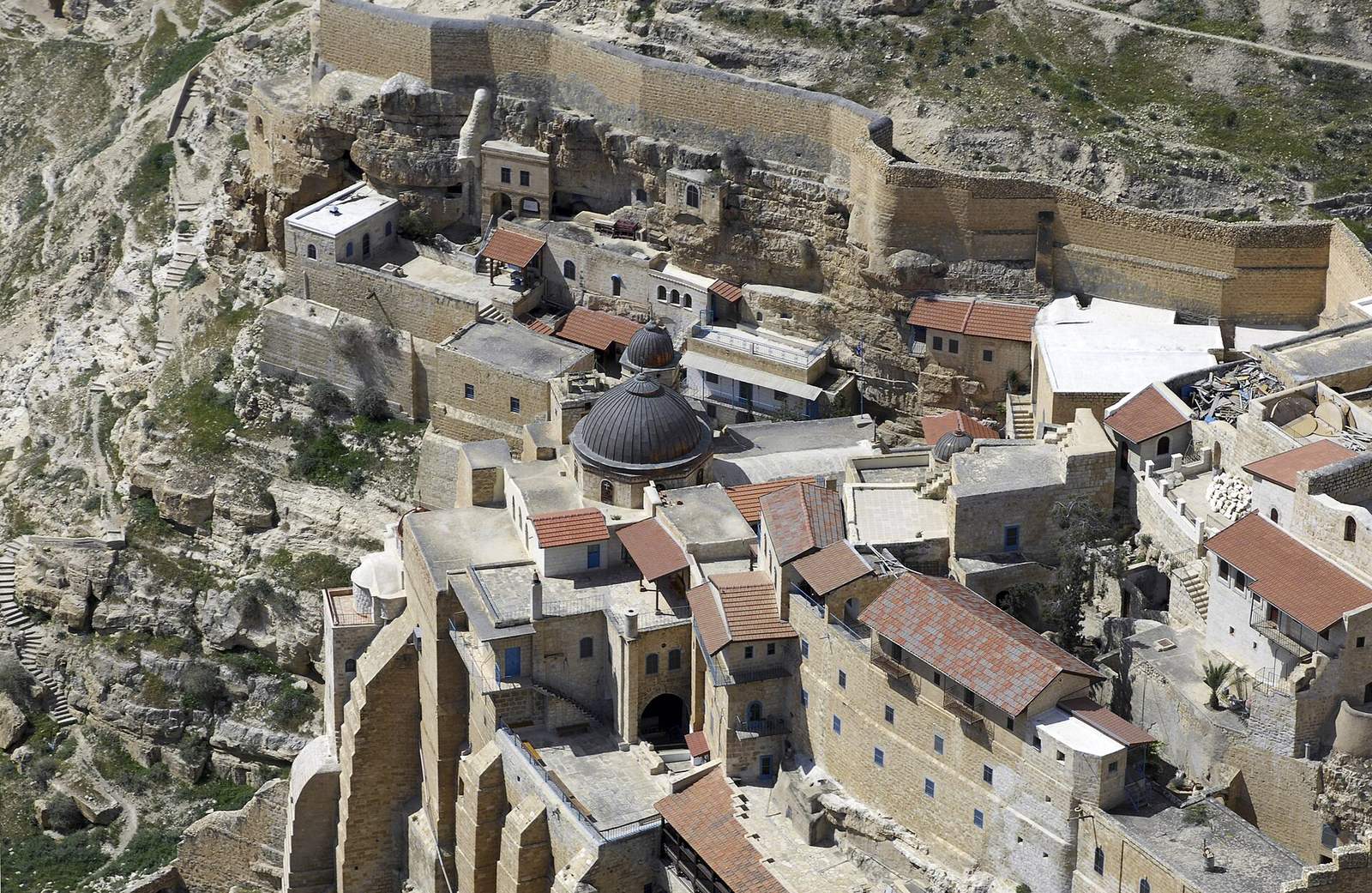 Aerial view of Mar Saba 03