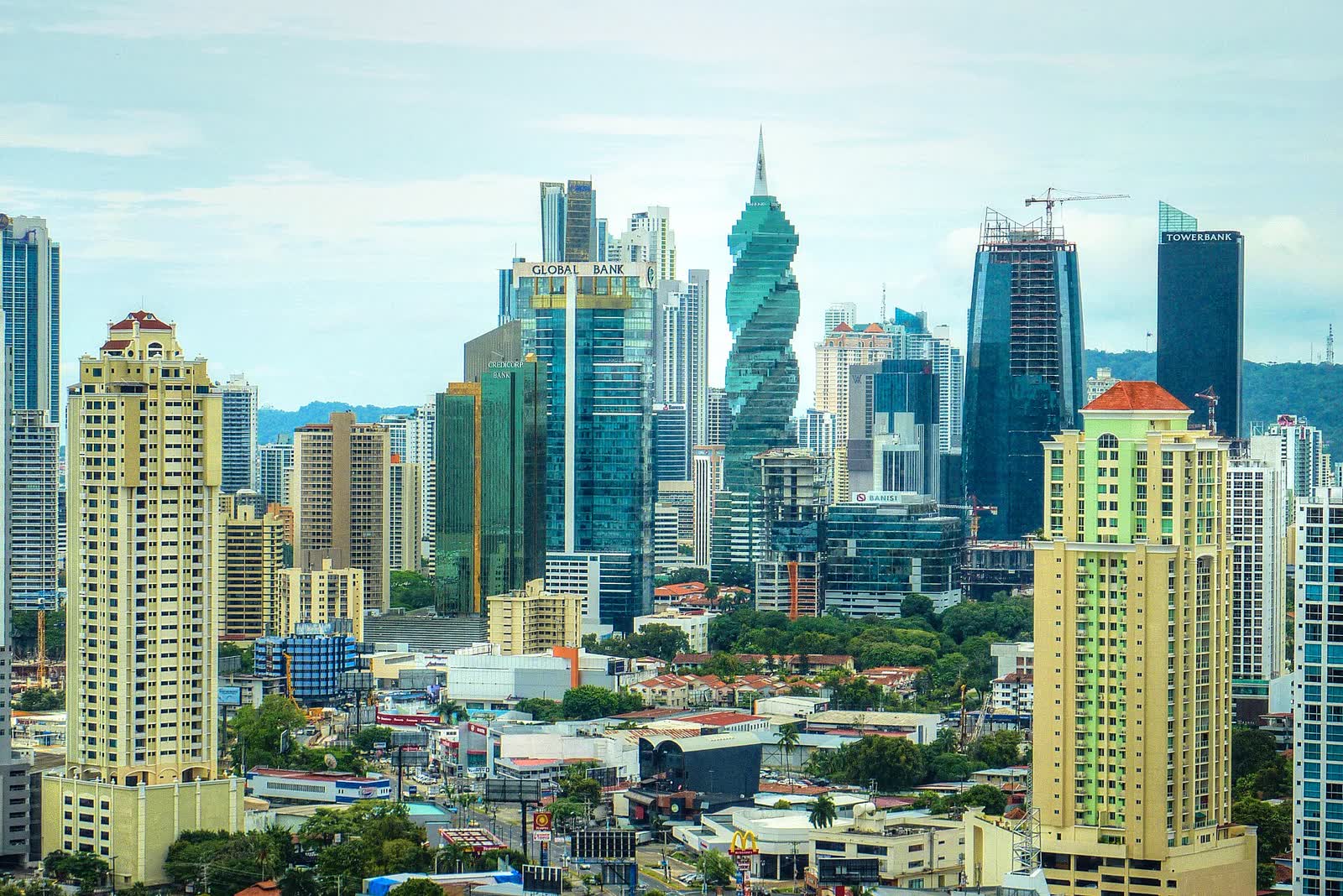 HDR of Panama City, Panama