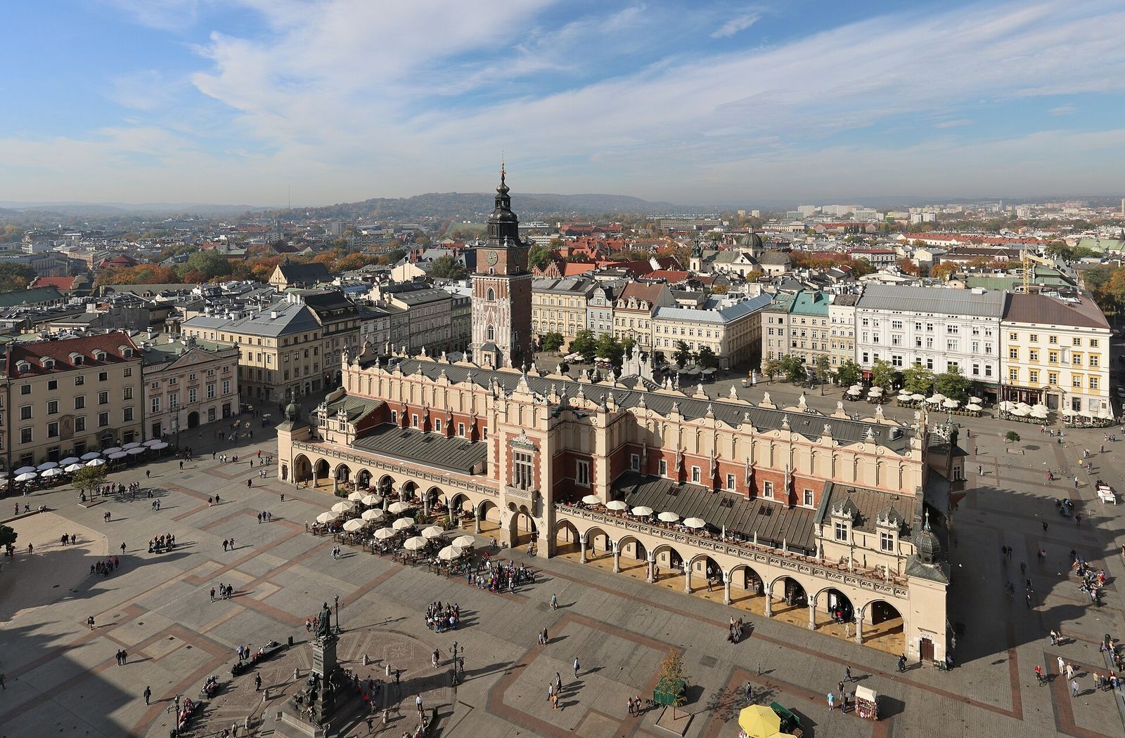 Krakow - Cloth Hall from Basilica - 1